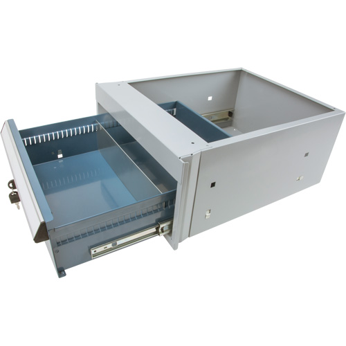 Single-Drawer Workbench, Steel, 18" W x 21" D x 9" H Waymarc Industries Inc