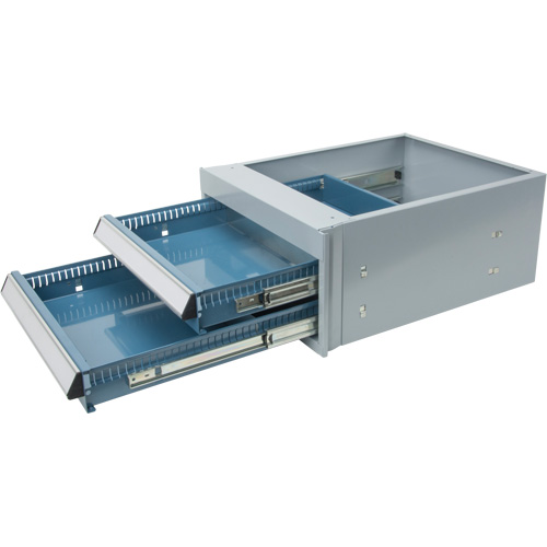 &eacute;tabli &agrave; deux tiroirs, Acier, 18" la x 21" p x 9" h Waymarc Industries Inc