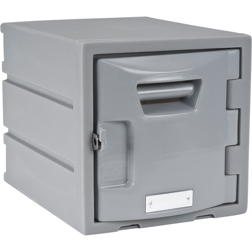 Locker, 12" x 15" x 12", Grey, Assembled Waymarc Industries Inc