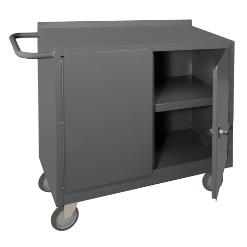 Mobile Workbench Cabinet, Steel Surface Waymarc Industries Inc