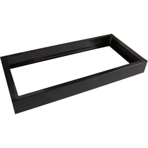 Base encastr&eacute;e pour casiers robustes enti&egrave;rement soud&eacute;e Concorde, 3 Blocs, 4" lo x 36" la x 17" p, Noir, Acier Waymarc Industries Inc