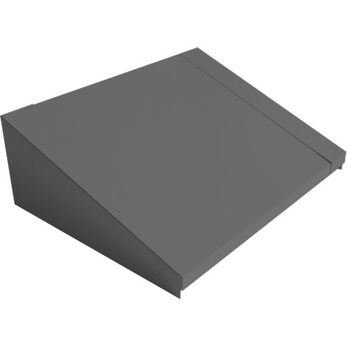 Dessus inclin&eacute; pour casiers robustes enti&egrave;rement soud&eacute; Concorde, Bloc de 2, 18" p x 24" la x 6" ha, Acier Waymarc Industries Inc