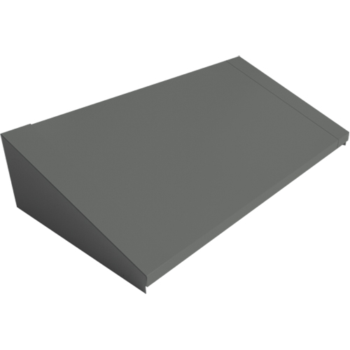 Dessus inclin&eacute; pour casiers robustes enti&egrave;rement soud&eacute; Concorde, Bloc de 3, 18" p x 36" la x 6" ha, Acier Waymarc Industries Inc