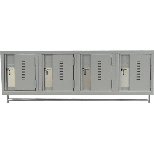 Casiers muraux robustes, Bloc de 4, 18" x 12" x 12", Acier Waymarc Industries Inc