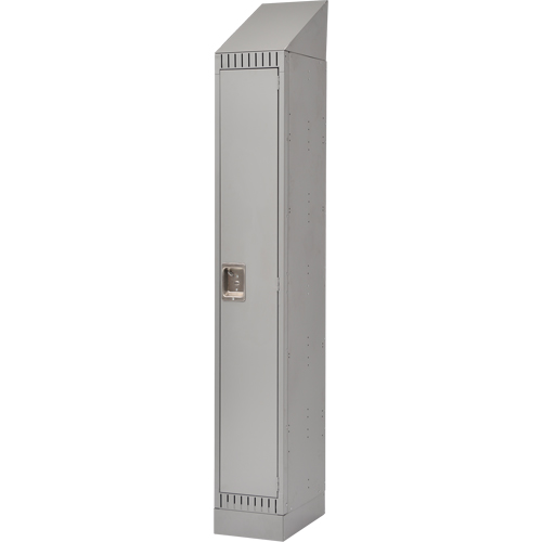Casiers assembl&eacute;s, 12" x 18" x 72", Acier, Gris, Rivet (assembl&eacute;) Waymarc Industries Inc