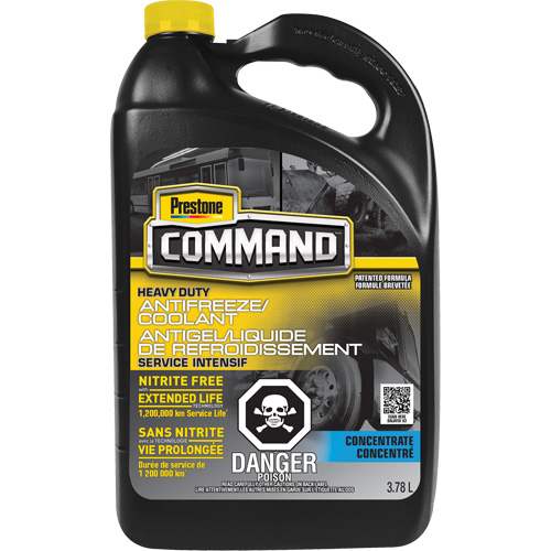 Command&reg; Heavy-Duty Nitrate-Free Extended Life Concentrate Antifreeze/Coolant, 3.78 L, Jug Waymarc Industries Inc