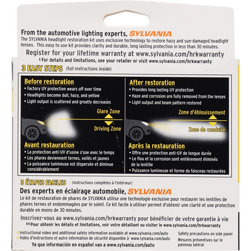 Headlight Restoration Kit Waymarc Industries Inc