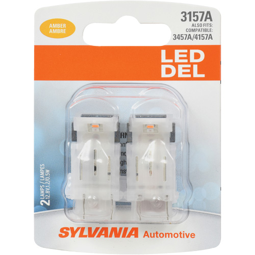 3157A Mini Automotive Bulb, LED, 0.5 W/12.8 W, Amber Waymarc Industries Inc