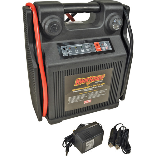 KwikStart 12/24 Volt Portable Power & Jump Starter Waymarc Industries Inc