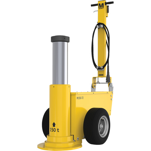 Cric Mammut, 165 tonnes, Air comprim&eacute;/hydraulique Waymarc Industries Inc