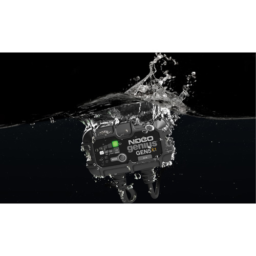 Chargeur de batterie embarqu&eacute; &agrave; 1 sortie de 5 amp&egrave;res Gen5X1 Genius Waymarc Industries Inc