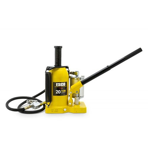 Pro Series Bottle Jack, 20 Ton(s), Air Hydraulic, 20" Raised Height Waymarc Industries Inc
