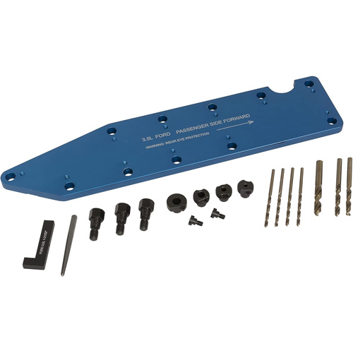 Manifold Drill Template for Ford 3.5L Ecoboost Waymarc Industries Inc