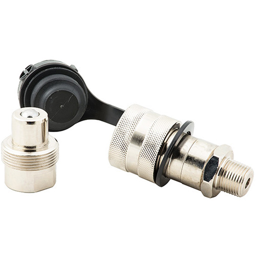 Jeu de raccords &agrave; d&eacute;bit &eacute;lev&eacute;, Acier, 3/8", NPTF femelle/NPTF m&acirc;le, 10 000 PSI Waymarc Industries Inc