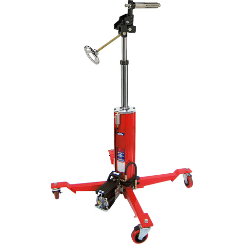 Telescopic Under Hoist Air Hydraulic Clutch Jack, 3/20 tons Capacity, 38-1/4" - 73-1/2" H Waymarc Industries Inc