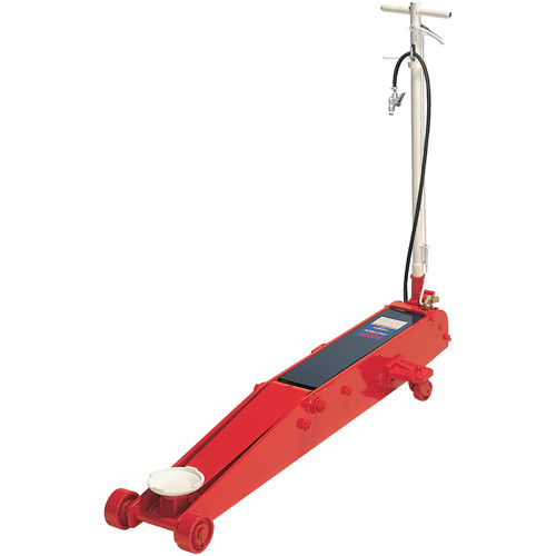 Floor Jack, 5 Ton(s) Capacity, 5-5/8" Lowered, 27-1/4" Raised, Air Hydraulic Waymarc Industries Inc