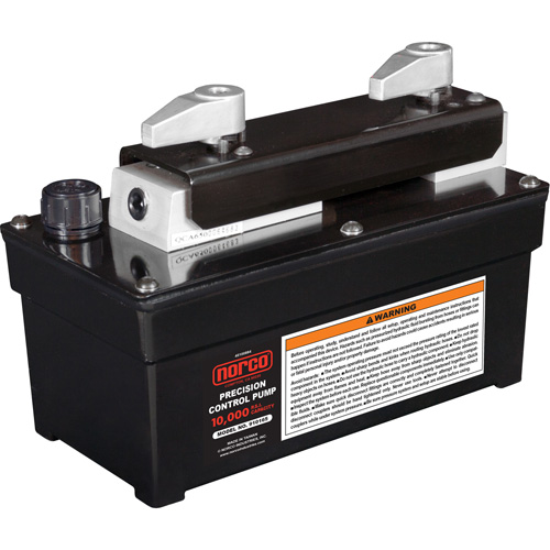 Air Hydraulic 10000 PSI Hand Operated Pump without Gauge Waymarc Industries Inc