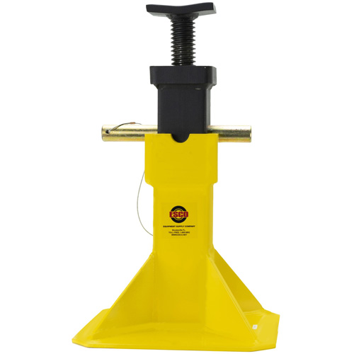 Jack Stands with Adjustable Screw Top Saddle, Locking Pin, 15-1/2" - 20-1/2" H Waymarc Industries Inc