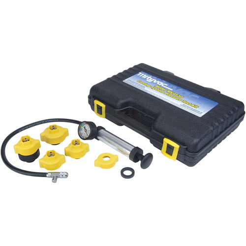 Trousse de test de pression du syst&egrave;me de refroidissement Waymarc Industries Inc