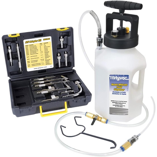 Syst&egrave;me de remplissage de liquide de transmission automatique de 1 gallon Waymarc Industries Inc