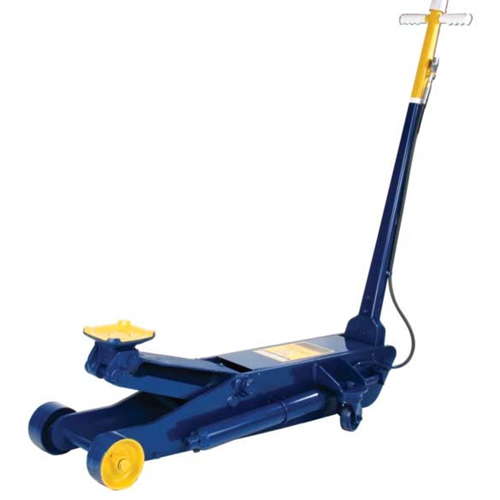 Long Chassis Service Jack, 10 Ton(s) Capacity, 6-3/4" Lowered, 25-1/2" Raised, Air Hydraulic Waymarc Industries Inc