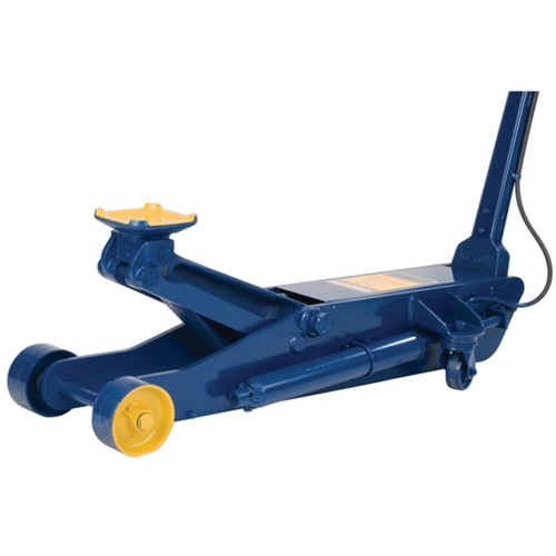 Long Chassis Service Jack, 10 Ton(s) Capacity, 6-3/4" Lowered, 25-1/2" Raised, Air Hydraulic Waymarc Industries Inc