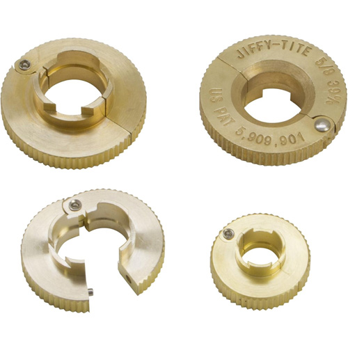 Jeu de d&eacute;connexions Jiffy-tite &agrave; profil bas, 4 mcx Waymarc Industries Inc