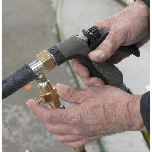 Heater Core Backflush Tool with Air Waymarc Industries Inc