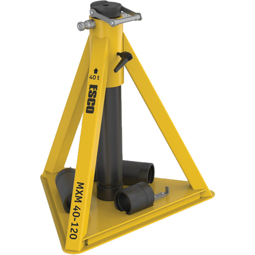 Mammut Jack Stand, Locking Pin, 27-1/2" - 47-1/5" H Waymarc Industries Inc
