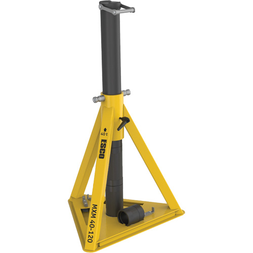 Mammut Jack Stand, Locking Pin, 27-1/2" - 47-1/5" H Waymarc Industries Inc