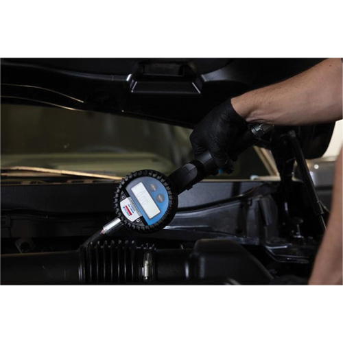 Electronic Lube Meter with Flexible 90° Extension Waymarc Industries Inc