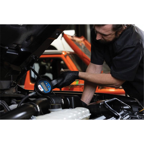 Electronic Lube Meter with Flexible 90° Extension Waymarc Industries Inc