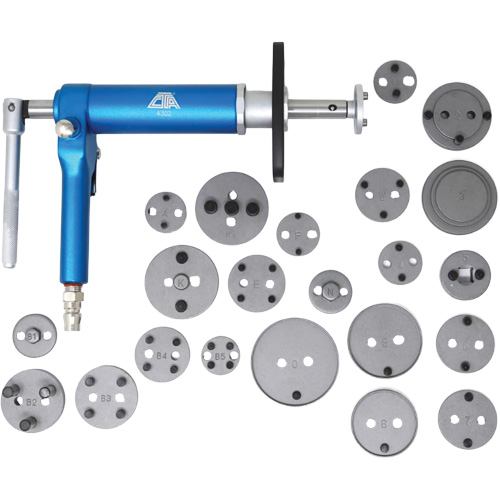 Ensemble d'outils pneumatiques pour le remontage des &eacute;triers de frein Waymarc Industries Inc