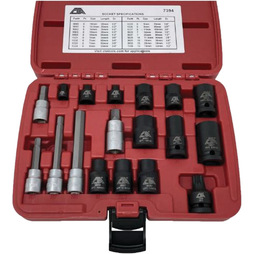 18-Piece Brake Caliper Socket Set Waymarc Industries Inc