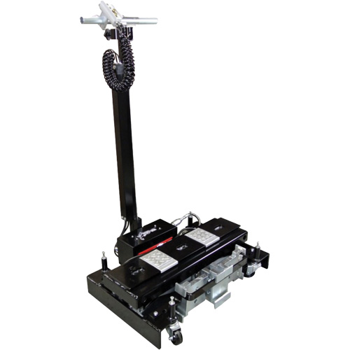 Cric de service de plancher, 14 tonne(s) Capacit&eacute;, 8-1/4" Abaiss&eacute;e, 20" &eacute;lev&eacute;e, Air comprim&eacute;/hydraulique Waymarc Industries Inc