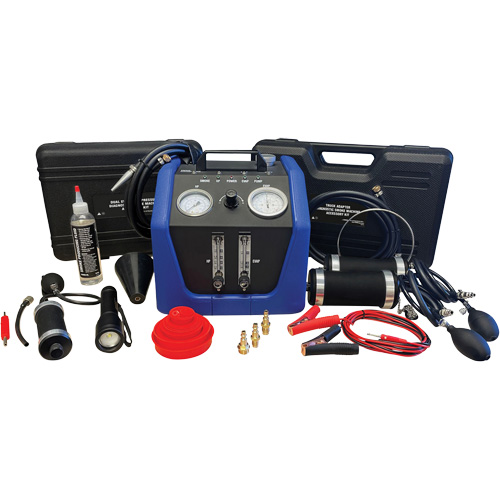 Dual EVAP/High Pressure Diagnostic Smoke Machine with Truck Adapter Accessory Kit Waymarc Industries Inc