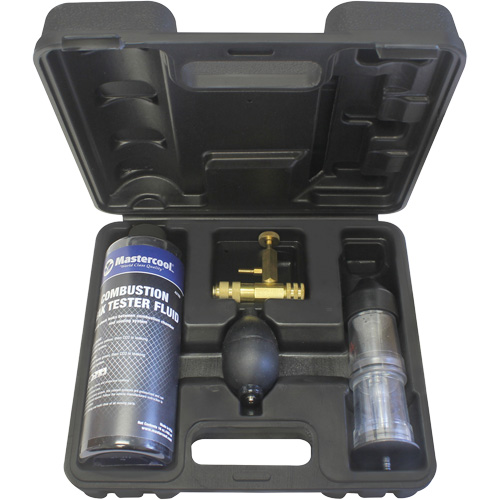 Trousse pour testeur de fuite de gaz de combustion avec adaptateur pour capuchon de test Waymarc Industries Inc