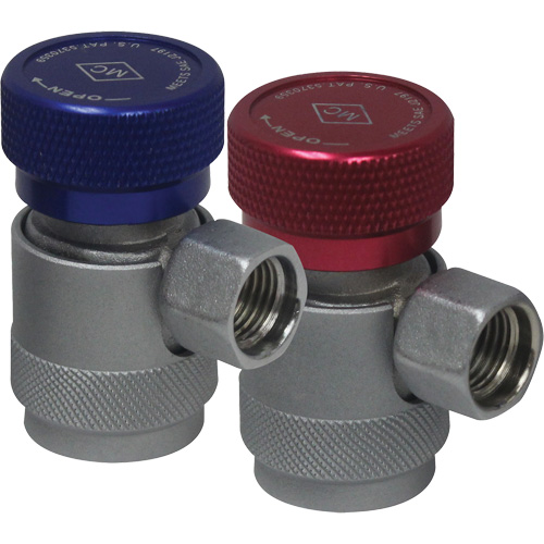 R134a High Side Manual Quick Coupler with Safety Lock Waymarc Industries Inc
