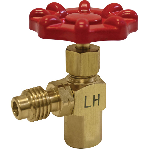 Valve de perçage pour canette R1234yf avec filetage 1/2” ACME-LH Waymarc Industries Inc