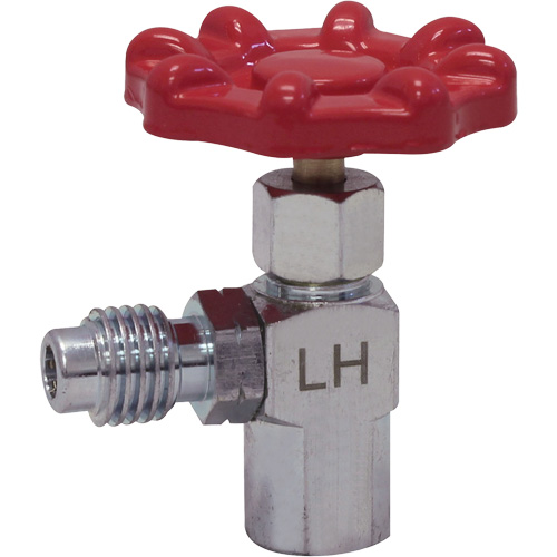 R1234YF 1/2” ACME-LH Thread Self-Sealing Design Can Tap Valve Waymarc Industries Inc