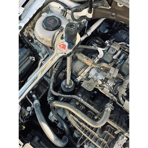 Cl&eacute; &agrave; cliquet &agrave; limite de couple, Prise de 3/8", Poign&eacute;e Coussin&eacute;e Waymarc Industries Inc