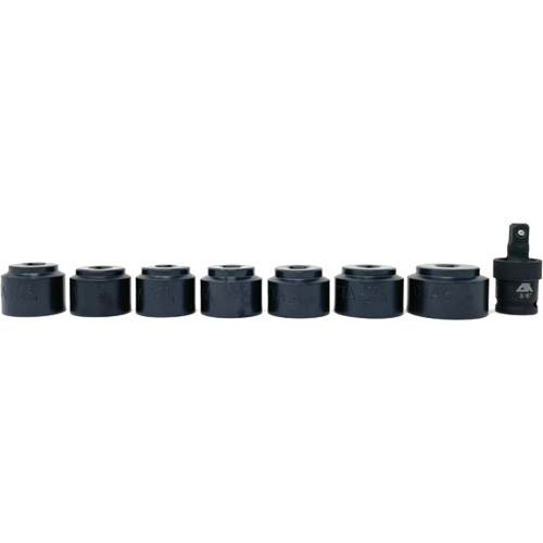 8 Pc. Extra-Low-Profile Oil Filter Socket Set Waymarc Industries Inc