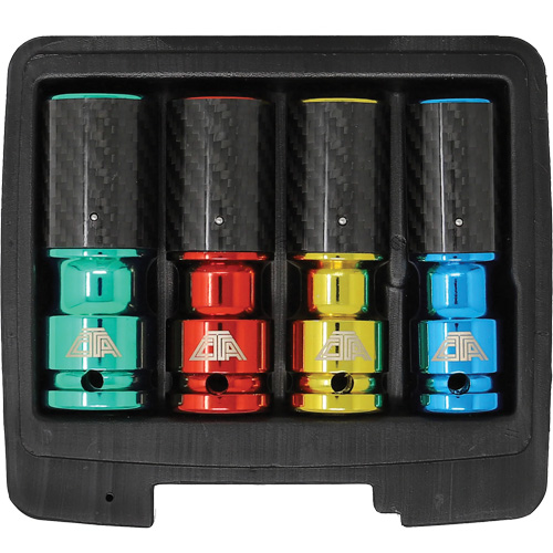 Lug Socket Set with Carbon Fiber Sleeves Waymarc Industries Inc