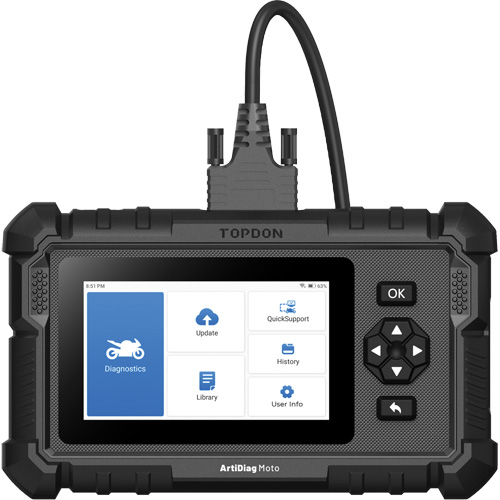 ArtiDiag Moto 5" Motorcycle Diagnostic Tool Waymarc Industries Inc