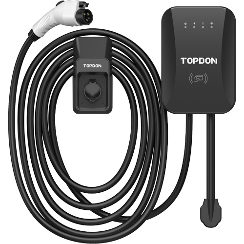 PulseQ AC Home EV Charger with RFID Mode, 40 A, Level 2 AC, Type 1 (SAE J1772) Connector Waymarc Industries Inc