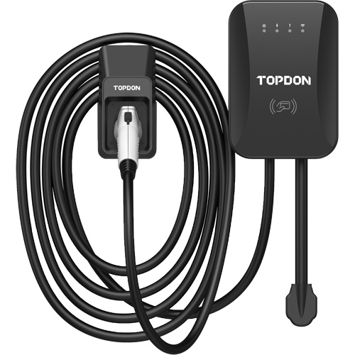 PulseQ AC Home EV Charger with RFID Mode, 40 A, Level 2 AC, Type 1 (SAE J1772) Connector Waymarc Industries Inc