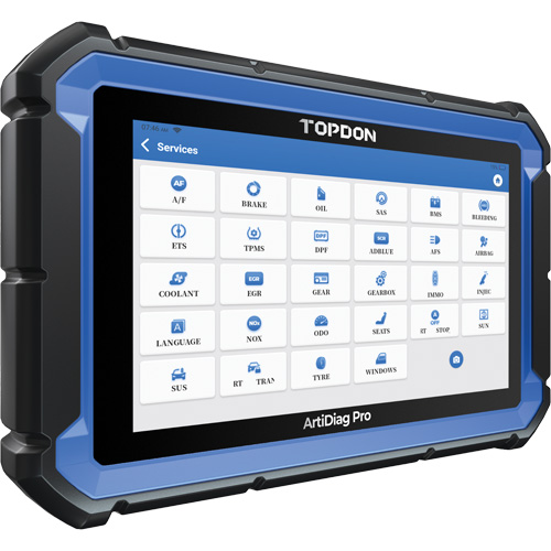 ArtiDiag Pro 7" Scan Tool with Service Functions & Bi-Directional Controls Waymarc Industries Inc