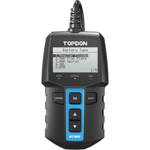 BT100 12V Battery & System Tester Waymarc Industries Inc