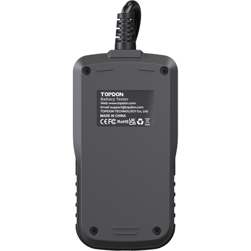 Testeur de batterie, de charge et de d&eacute;marrage BT50 avec imprimante Waymarc Industries Inc