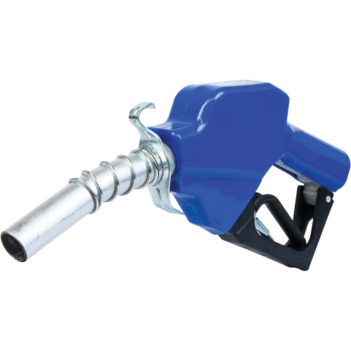 Blue Cold Weather Automatic Diesel Spout Nozzle Waymarc Industries Inc